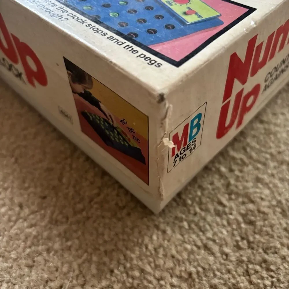 Vintage Numbers Up 1975 Count Down Against The Clock Game -Working-Complete-